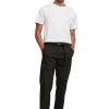 URBAN CLASSICS Straight Leg Chino With Belt - Chino - Black