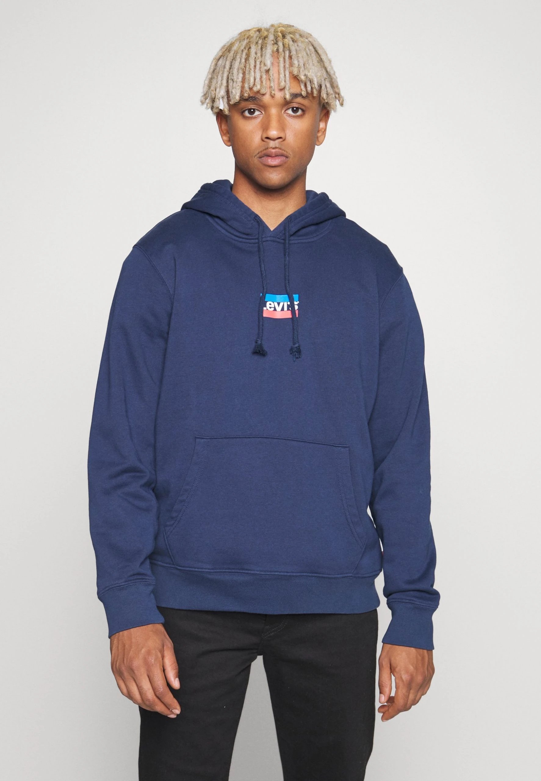 Levi's Standard Graphic Hoodie - Sweat À Capuche - Dress Blues – Image 4