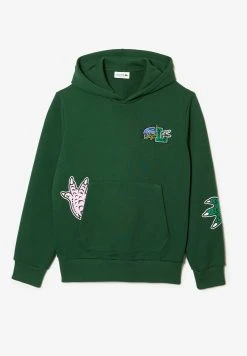 Lacoste Sweat À Capuche - Vert