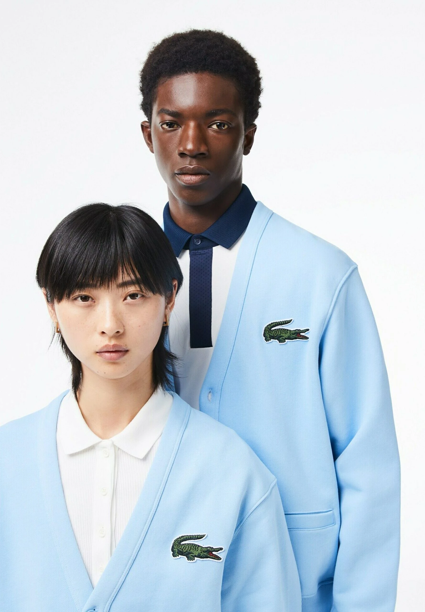 Lacoste Sweat Zippé - Bleu – Image 4
