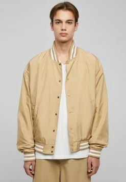 URBAN CLASSICS College - Blouson Bomber - Unionbeige