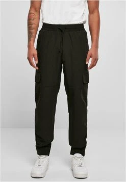URBAN CLASSICS Comfort Military - Pantalon Cargo - Black