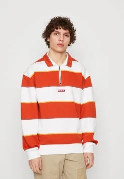 Levi's Relaxed Babytab Zip - Sweatshirt - Bright White