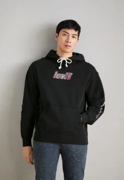 Levi's Relaxed Graphic - Sweat À Capuche - Black