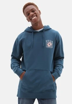 Vans Small Flower Po - Sweat À Capuche - Medium Blue