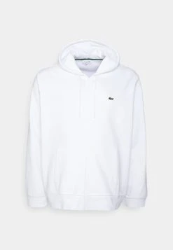 Lacoste Plus - Sweat Zippé - Blanc