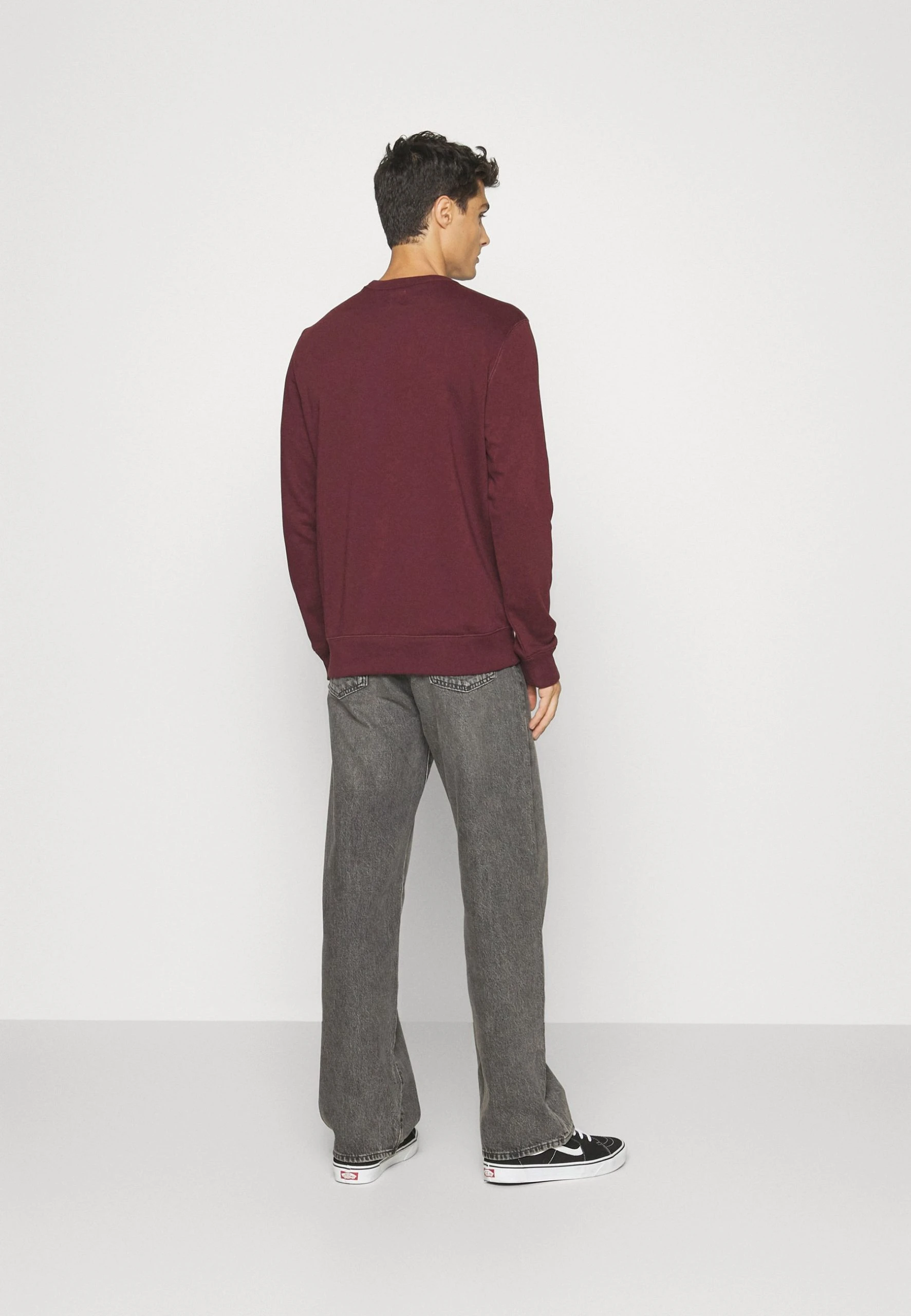 GAP Logo Fashion Crew - Sweatshirt - Noir Red – Image 3