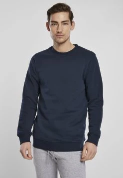URBAN CLASSICS Organic Basic Crew - Sweatshirt - Midnightnavy