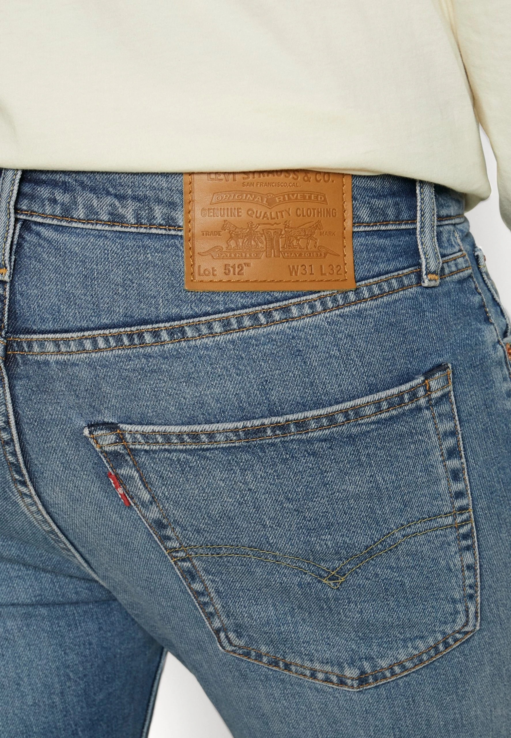 Levi's 512™ Slim Taper - Jeans Fuselé - Blue Denim – Image 7