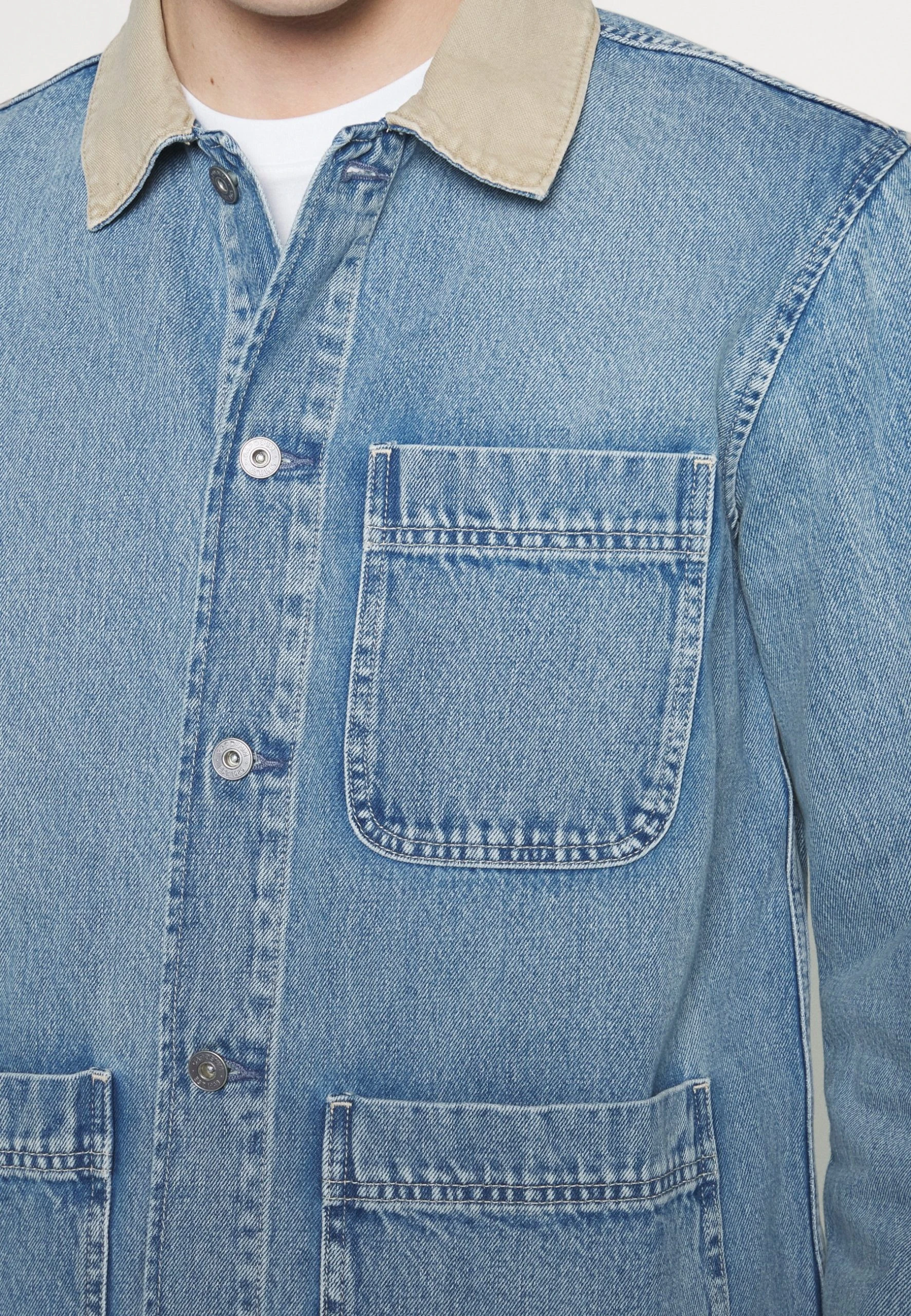 GAP Chore - Veste En Jean - Clean Indigo – Image 6
