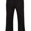 URBAN CLASSICS Front Pleated - Pantalon Classique - Black
