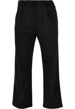 URBAN CLASSICS Front Pleated - Pantalon Classique - Black