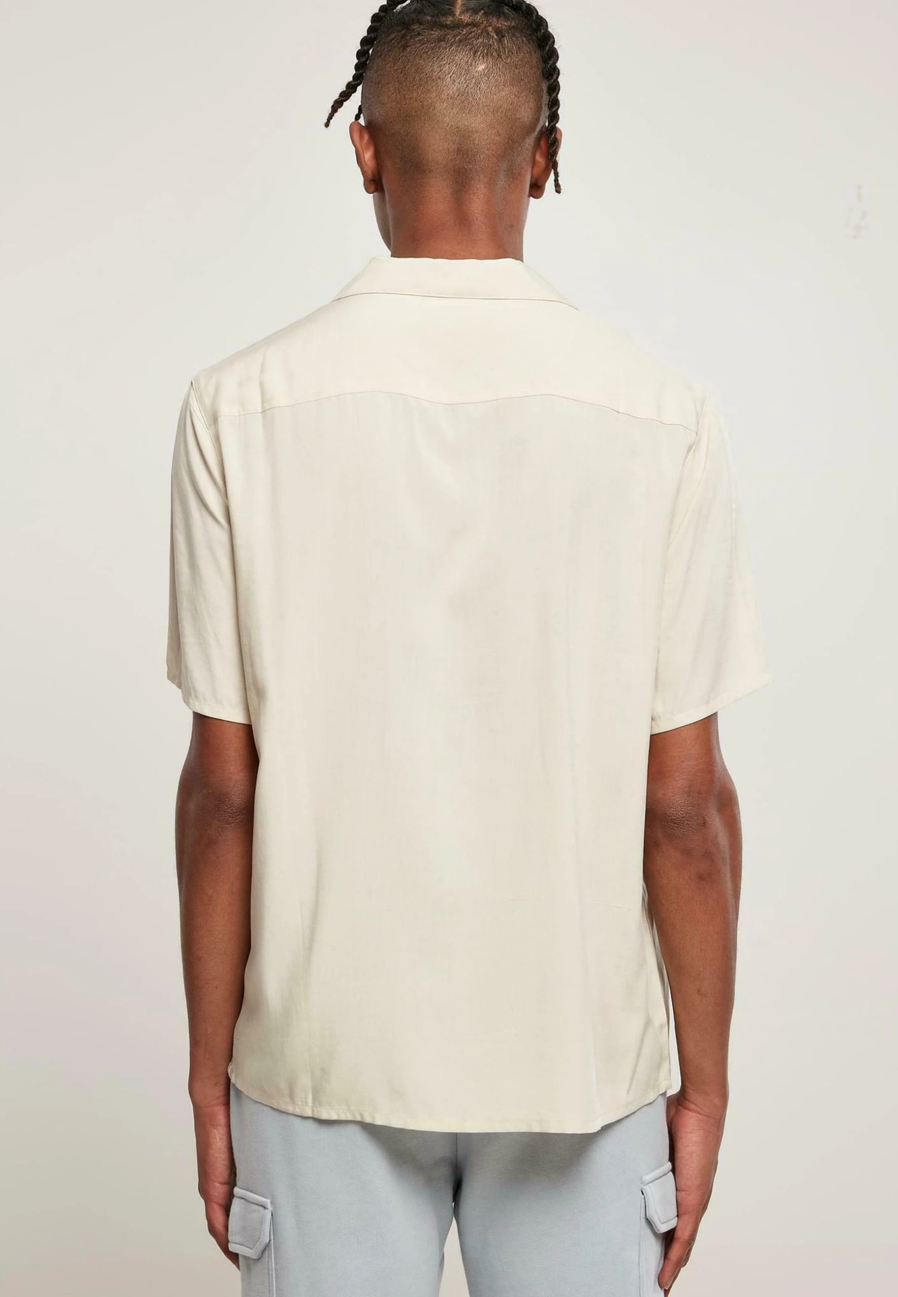 URBAN CLASSICS Viscose Camp Shirt - Chemise - Softseagrass – Image 3