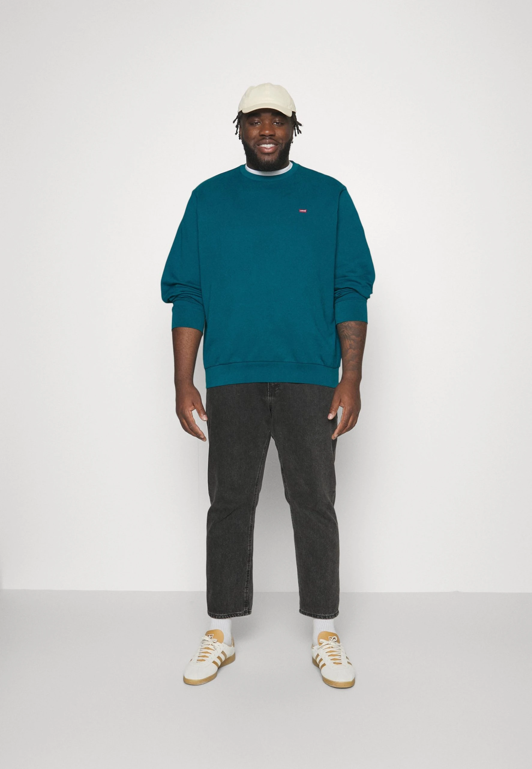 Levi's® Plus Big Original Crew - Sweatshirt - Ocean Depths – Image 2