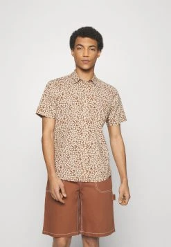 GAP Slim Stretch - Chemise - Brown/White