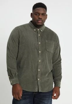URBAN CLASSICS Corduroy - Chemise - Olive