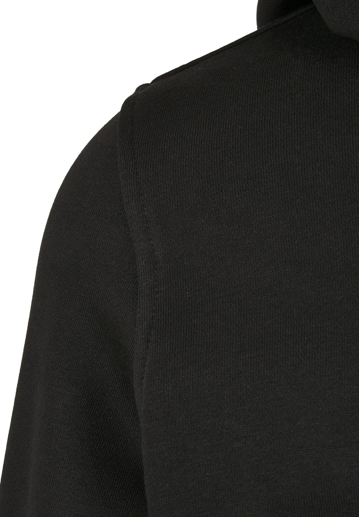 URBAN CLASSICS Terry - Sweat Zippé - Black – Image 7
