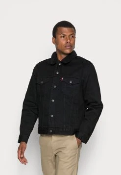 Levi's Sherpa Trucker - Veste En Jean - Back Denim