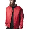 URBAN CLASSICS Basic - Blouson Bomber - Fire Red