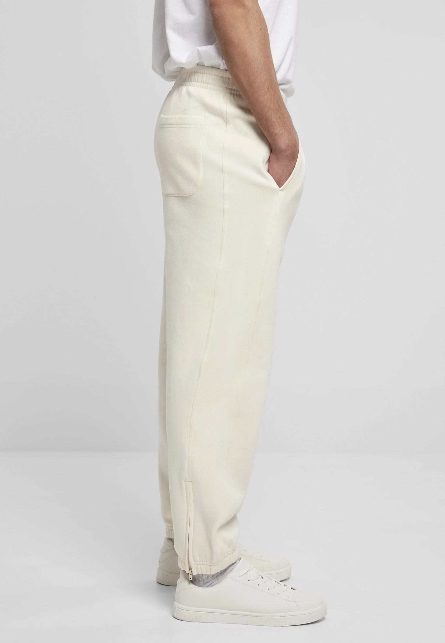 URBAN CLASSICS Pantalon De SurvĂȘtement - Whitesand â Image 5