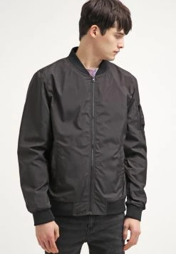 URBAN CLASSICS Light Bomber Jacket - Blouson Bomber - Black