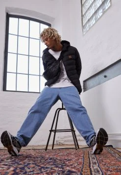 URBAN CLASSICS Basic Bubble Jacket - Veste D'Hiver - Black