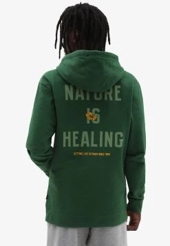 Vans Nature Is Healing Po - Sweat À Capuche - Dark Green