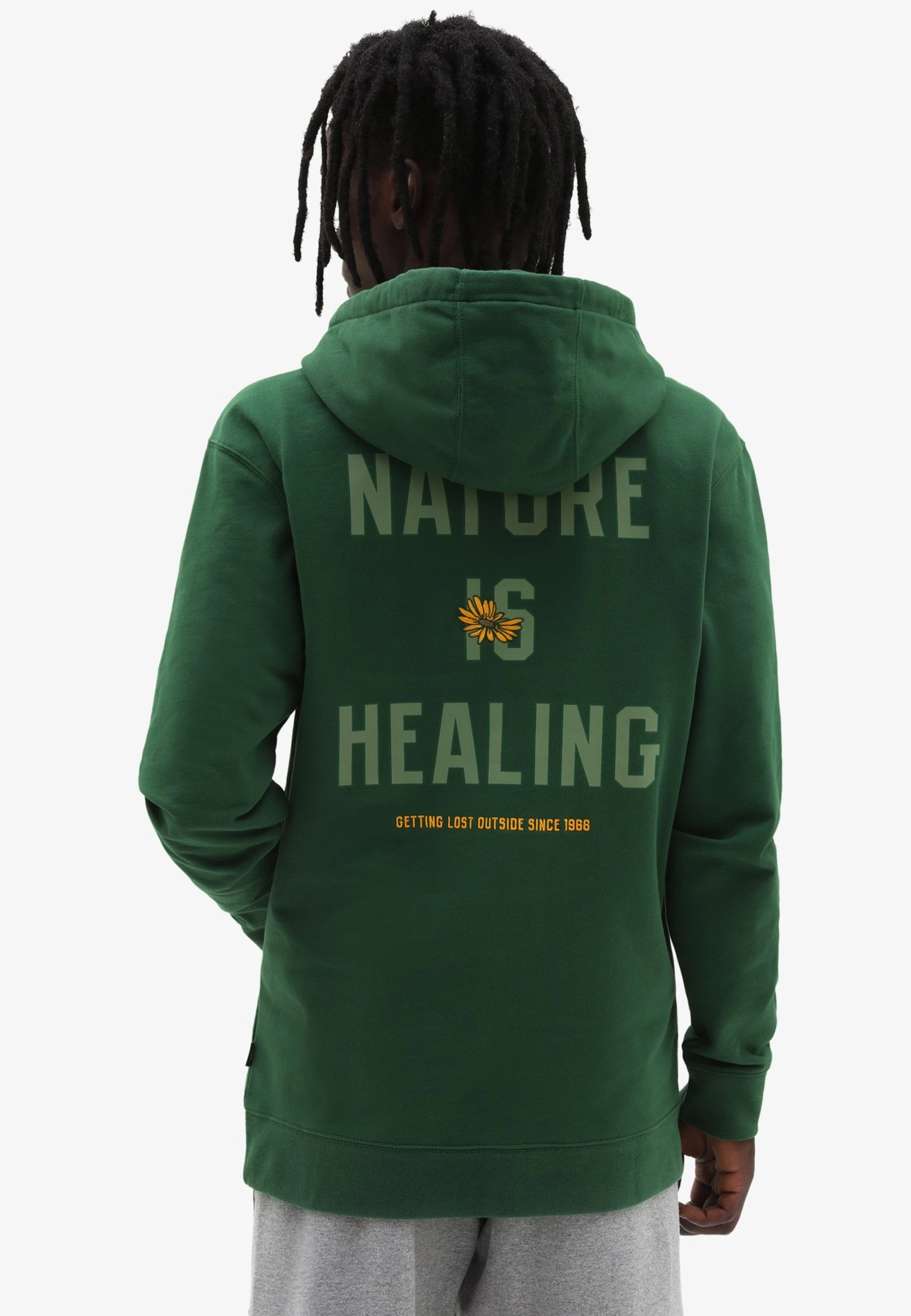 Vans Nature Is Healing Po - Sweat À Capuche - Dark Green