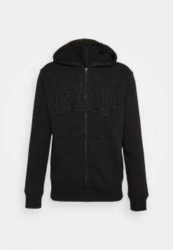 GAP Sweat Zippé - True Black