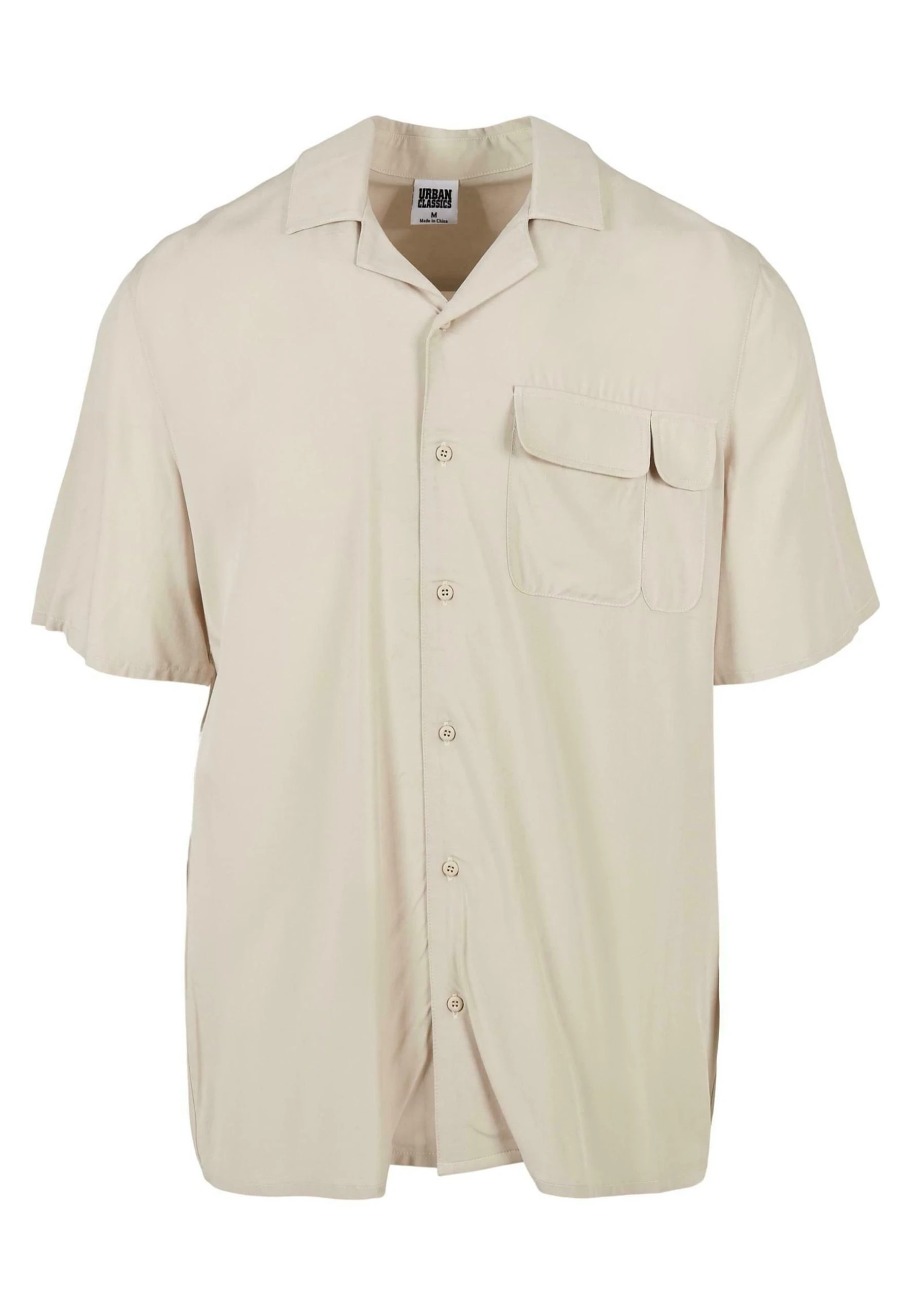 URBAN CLASSICS Viscose Camp Shirt - Chemise - Softseagrass – Image 6