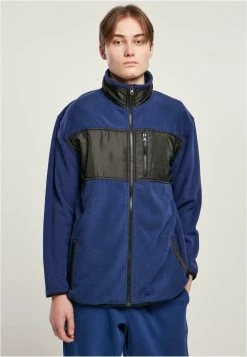 URBAN CLASSICS Patched Micro - Veste Polaire - Spaceblue