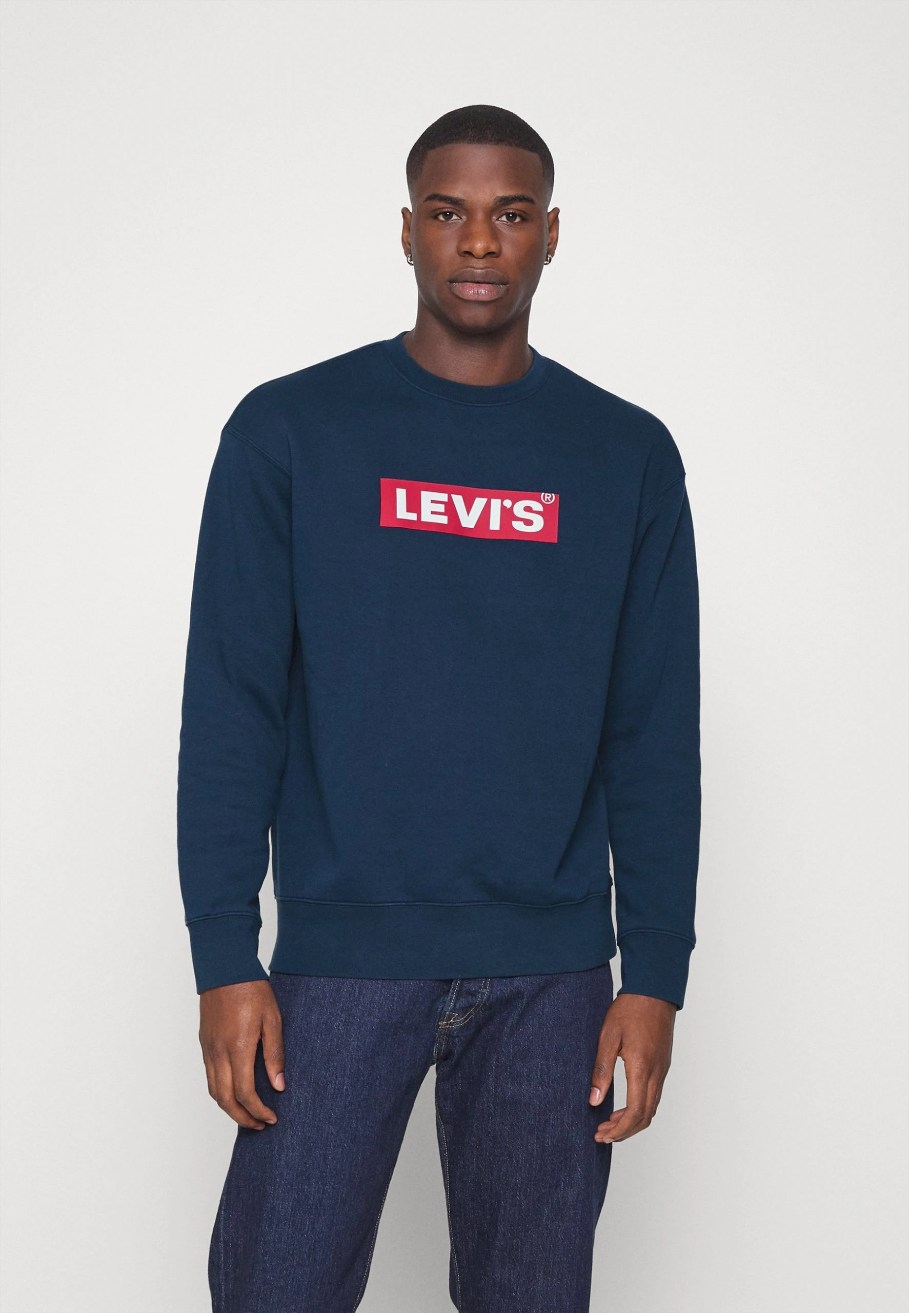 Levi's Relaxed Graphic Crew Unsiex - Sweatshirt - Blue