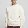 URBAN CLASSICS Mock - Sweatshirt - Whitesand