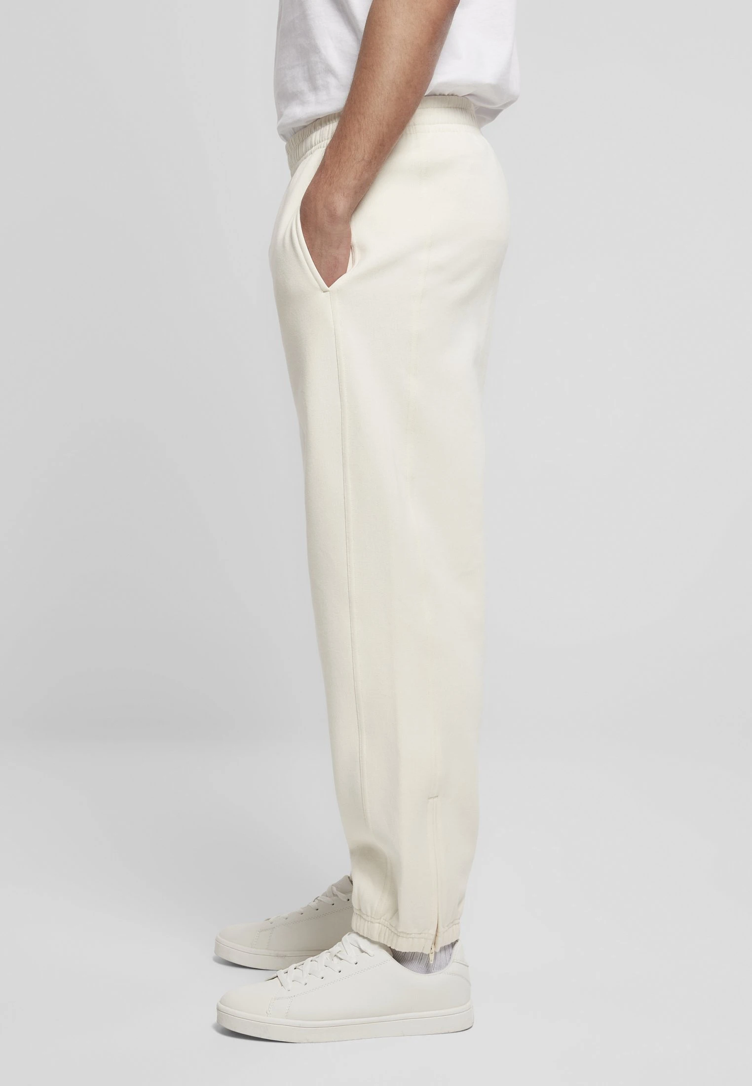 URBAN CLASSICS Pantalon De SurvĂȘtement - Whitesand â Image 4