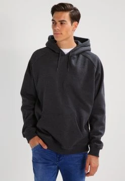 URBAN CLASSICS Blank Hoody - Sweat À Capuche - Charcoal