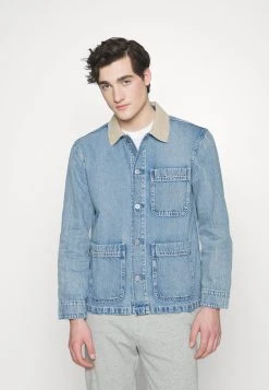 GAP Chore - Veste En Jean - Clean Indigo