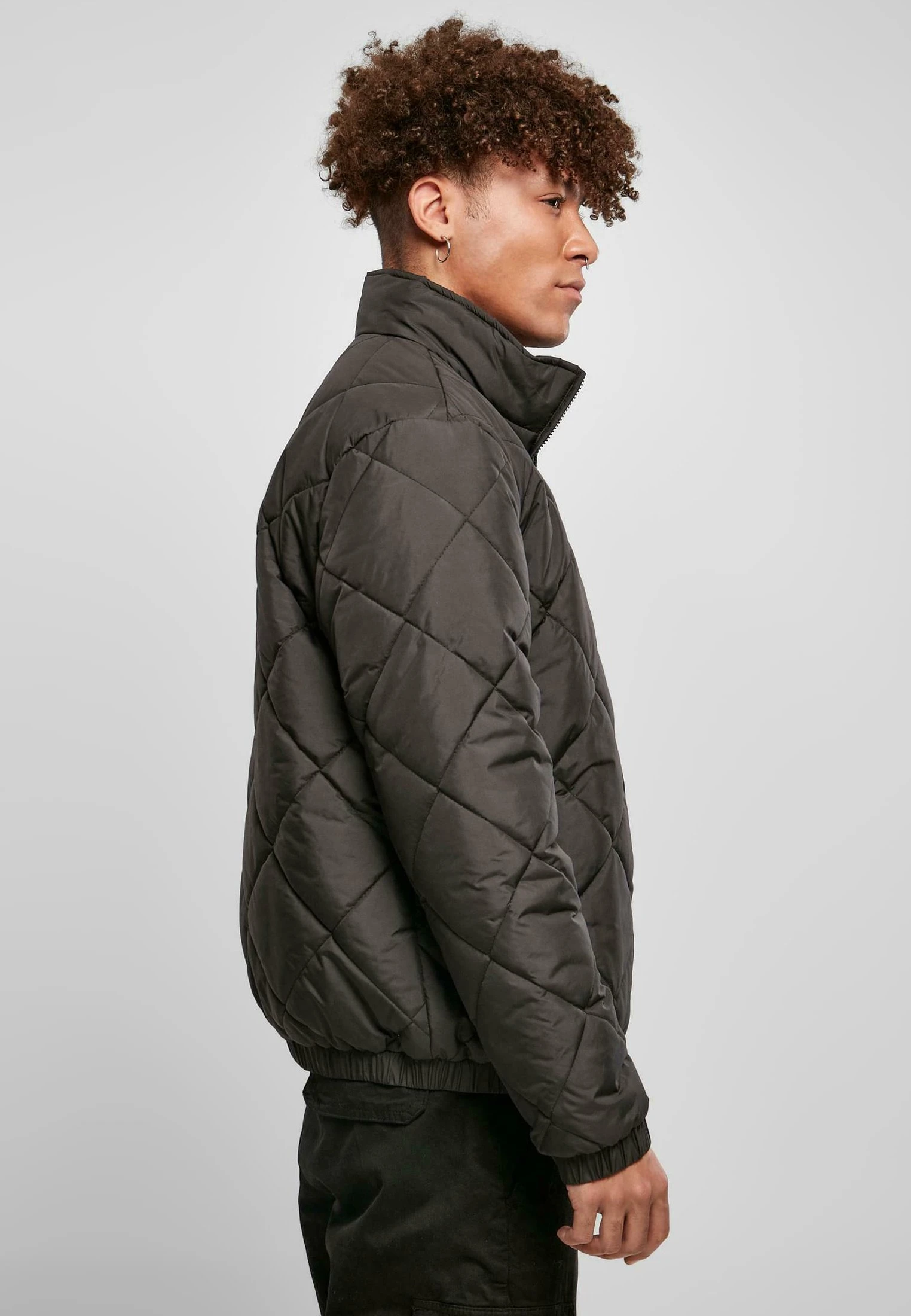 URBAN CLASSICS Veste Mi-Saison - Black – Image 3