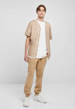 URBAN CLASSICS Baseball - Chemise - Unionbeige White