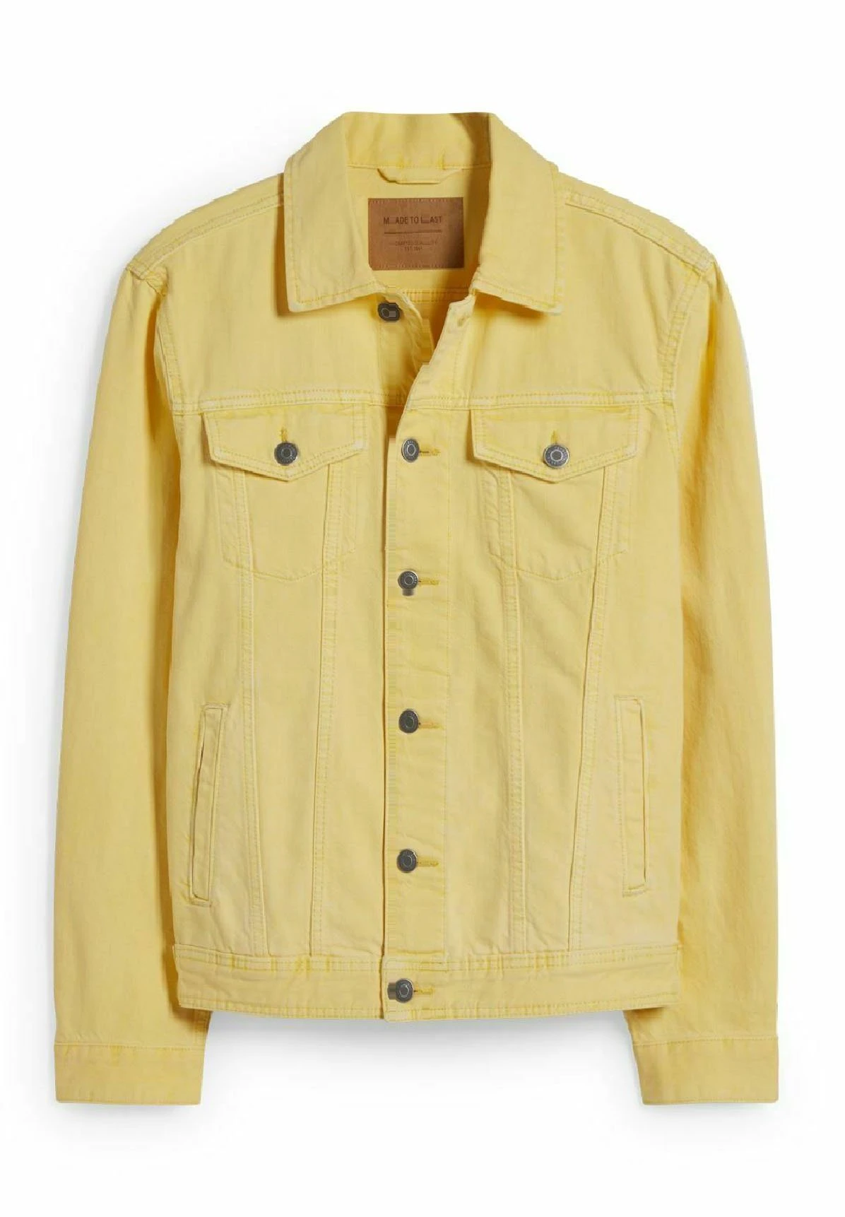 C&A Veste En Jean - Light Yellow – Image 5