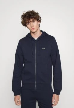Lacoste Unisex - Sweat Zippé - Marine