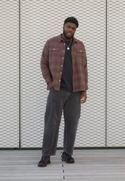 Levi's® Plus Stay Loose Carpenter B&T - Jean Boyfriend - Black Stonewash