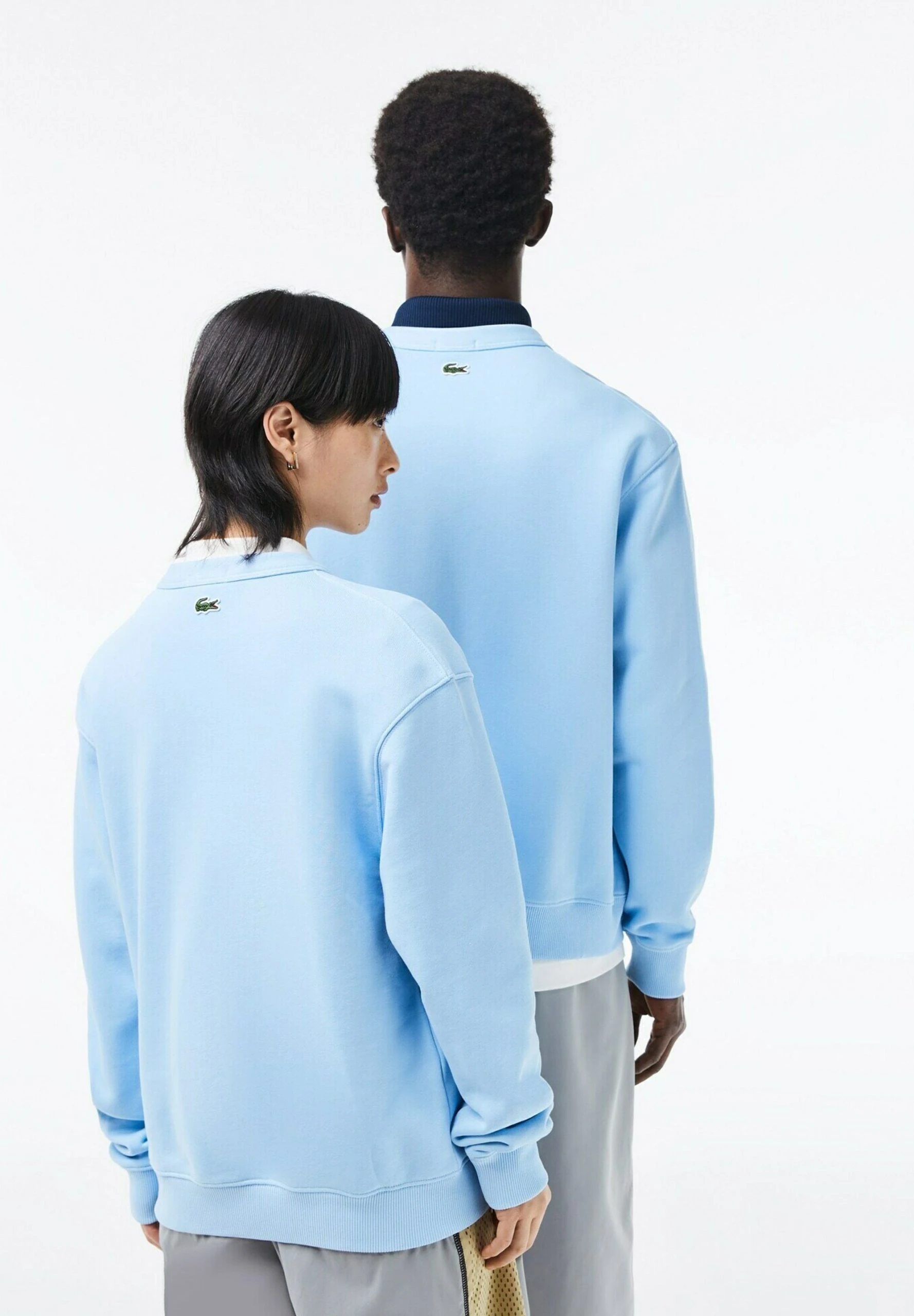 Lacoste Sweat Zippé - Bleu – Image 3