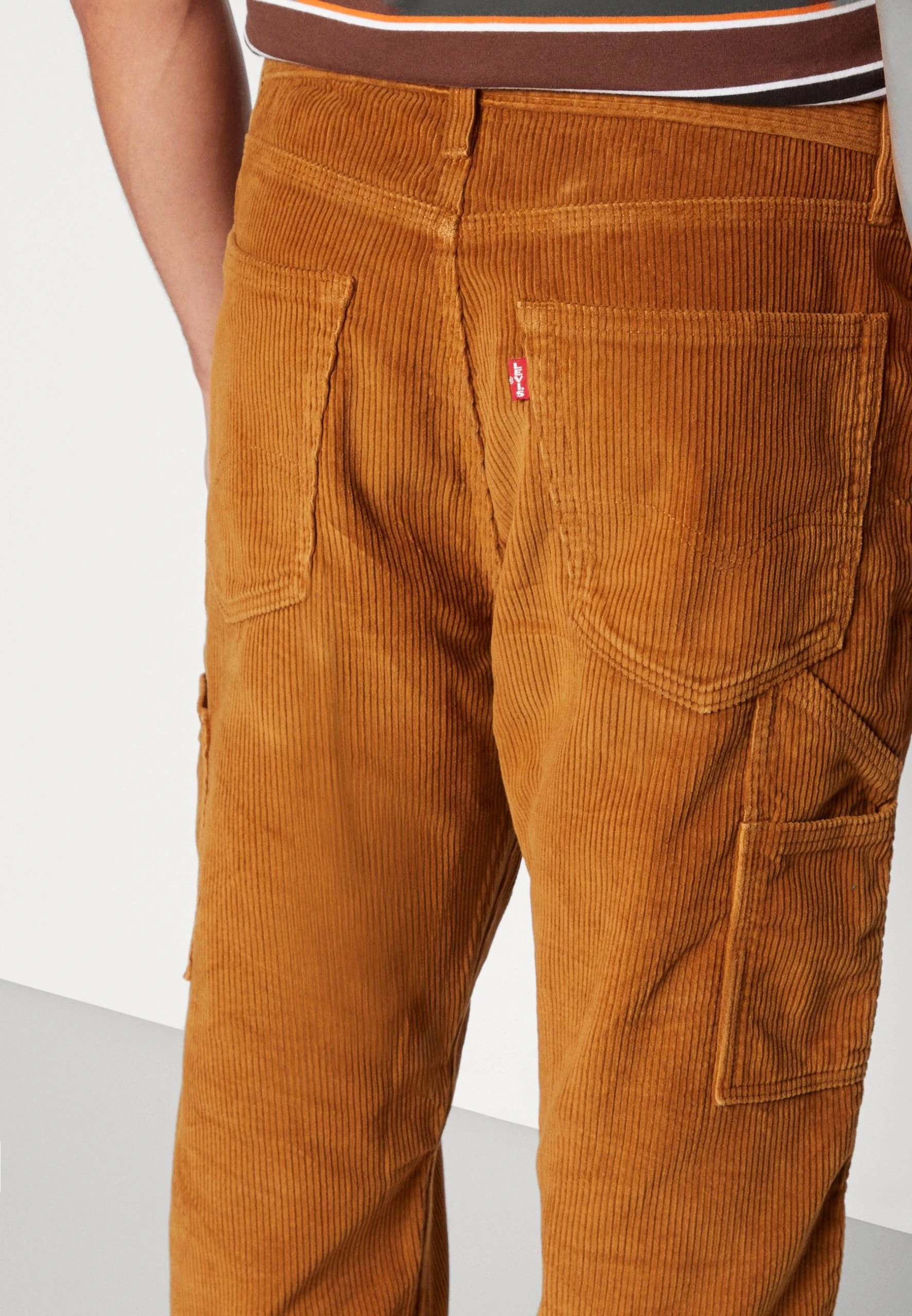 Levi's 568 Stay Loose Carpenter Corduroy - Pantalon Classique - Monks Robe â Image 6