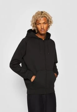 URBAN CLASSICS Zip Hoody - Sweat Zippé - Black