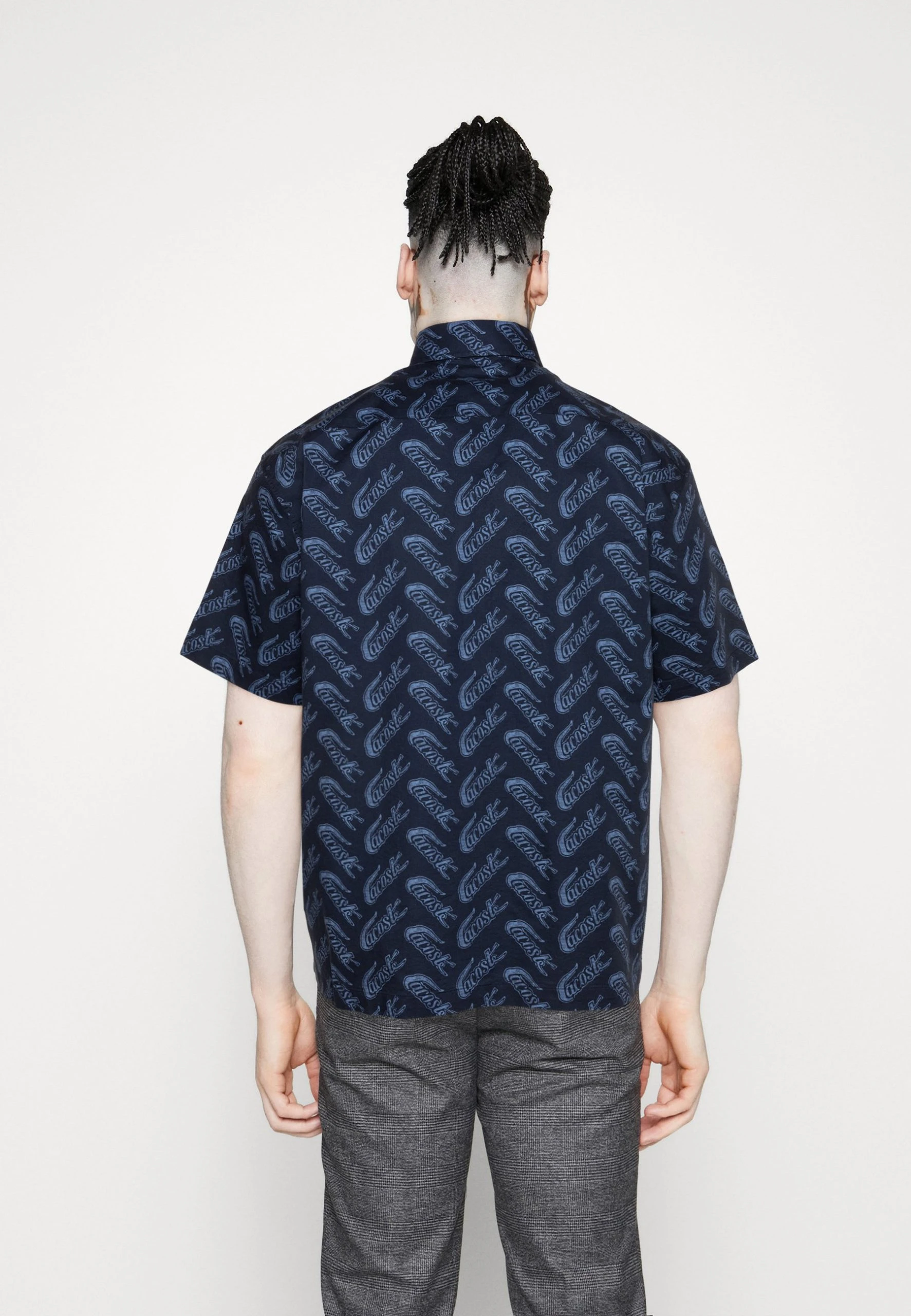 Lacoste Chemise - Navy Blue/Ethereal – Image 3