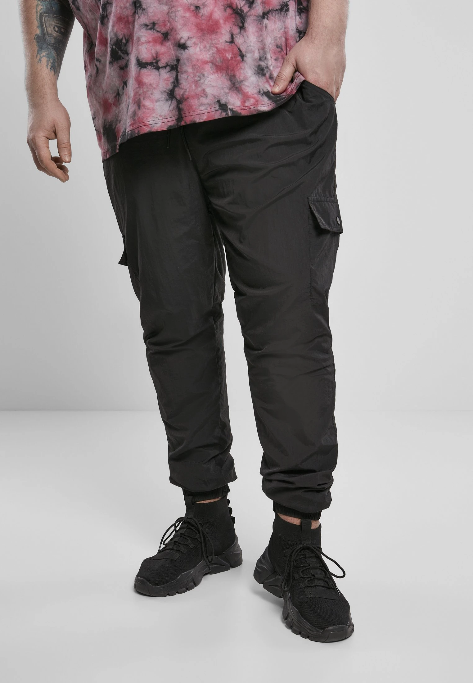 URBAN CLASSICS Pantalon De SurvĂȘtement - Black â Image 4