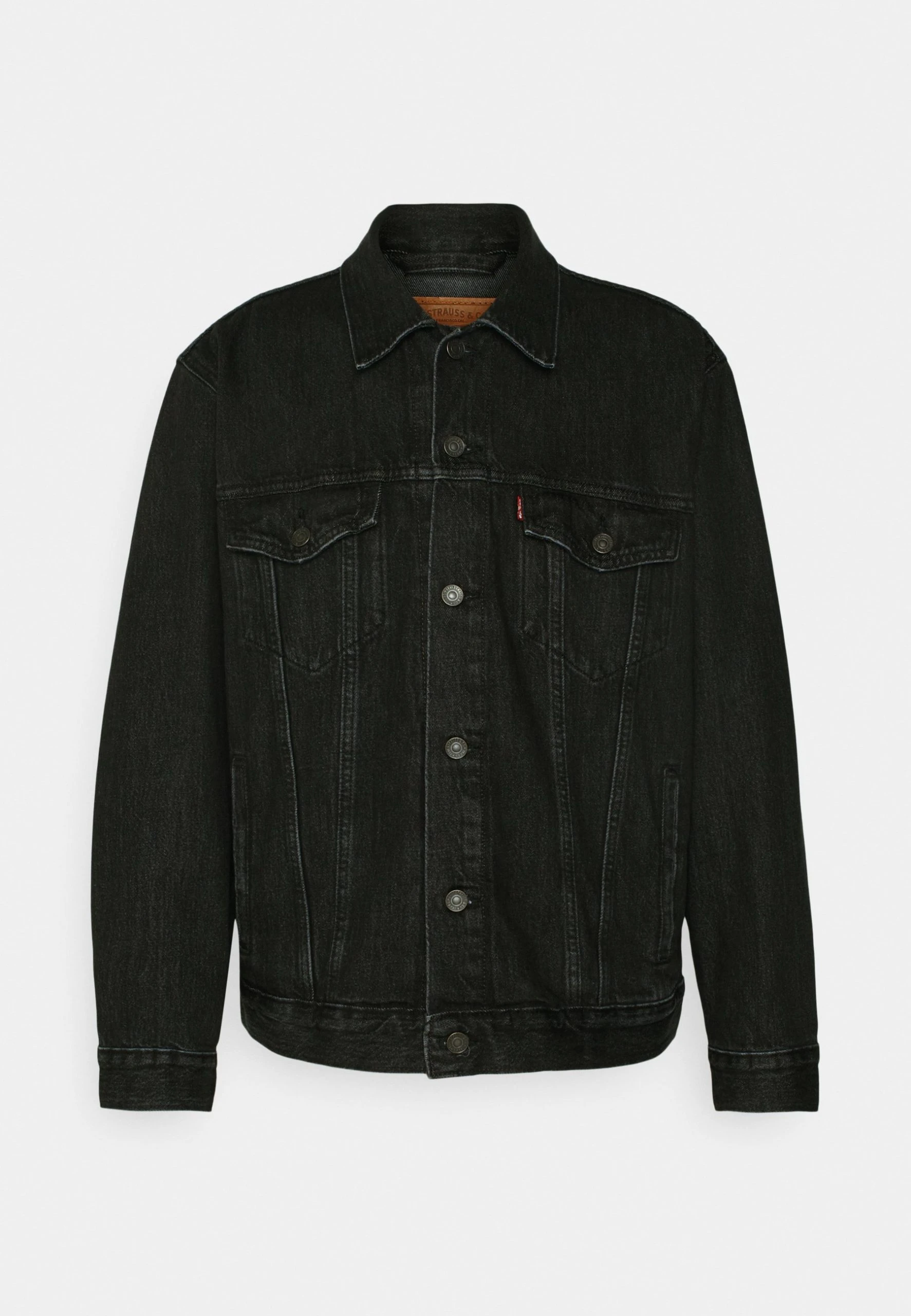 Levi's New Relaxed Fit Trucker - Veste En Jean - Black Denim – Image 7