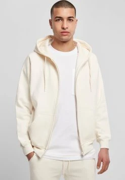 URBAN CLASSICS Zip Hoody - Sweat Zippé - Whitesand