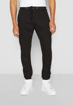 URBAN CLASSICS Cargo Jogging Pants - Pantalon Cargo - Black