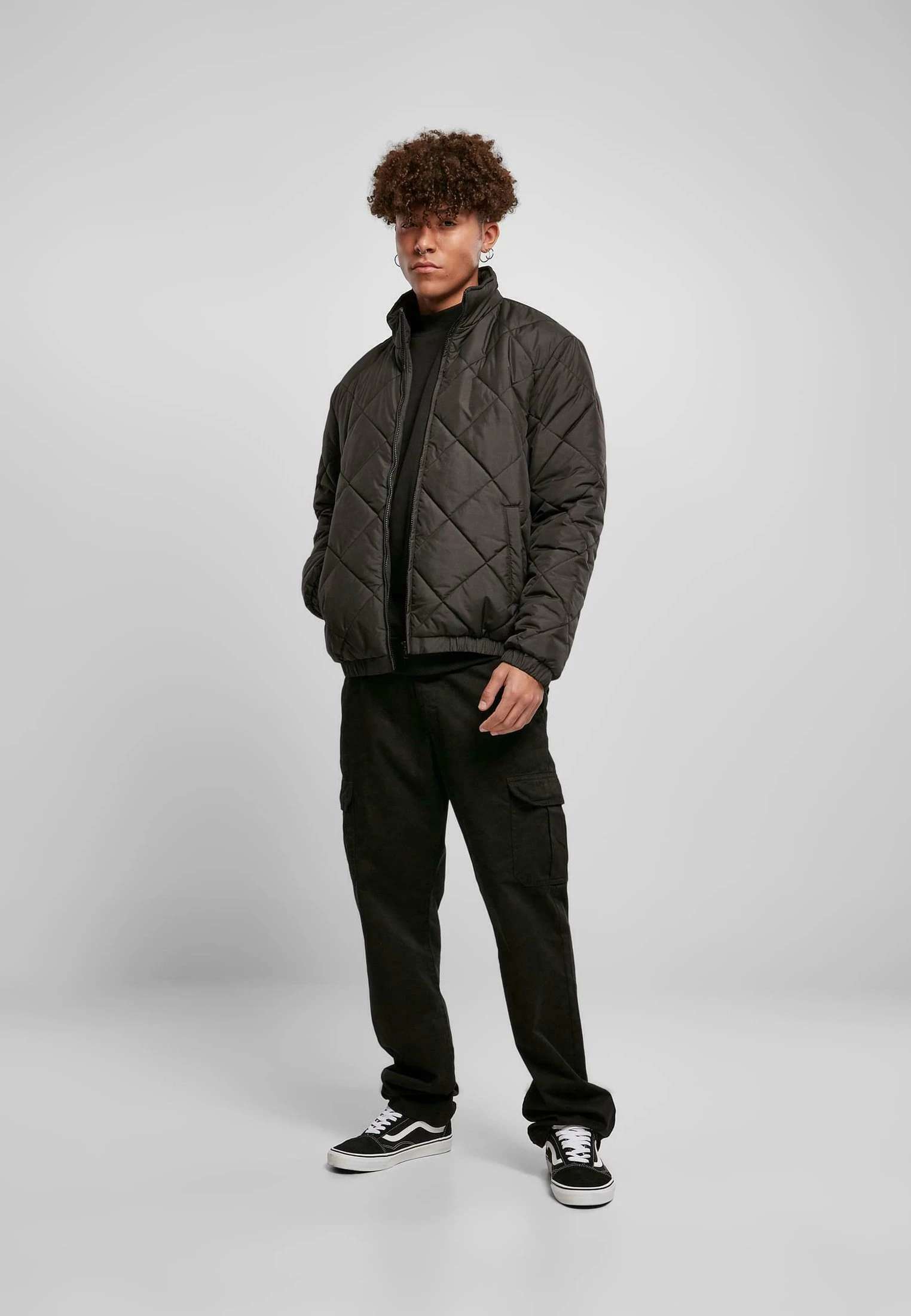 URBAN CLASSICS Veste Mi-Saison - Black – Image 2